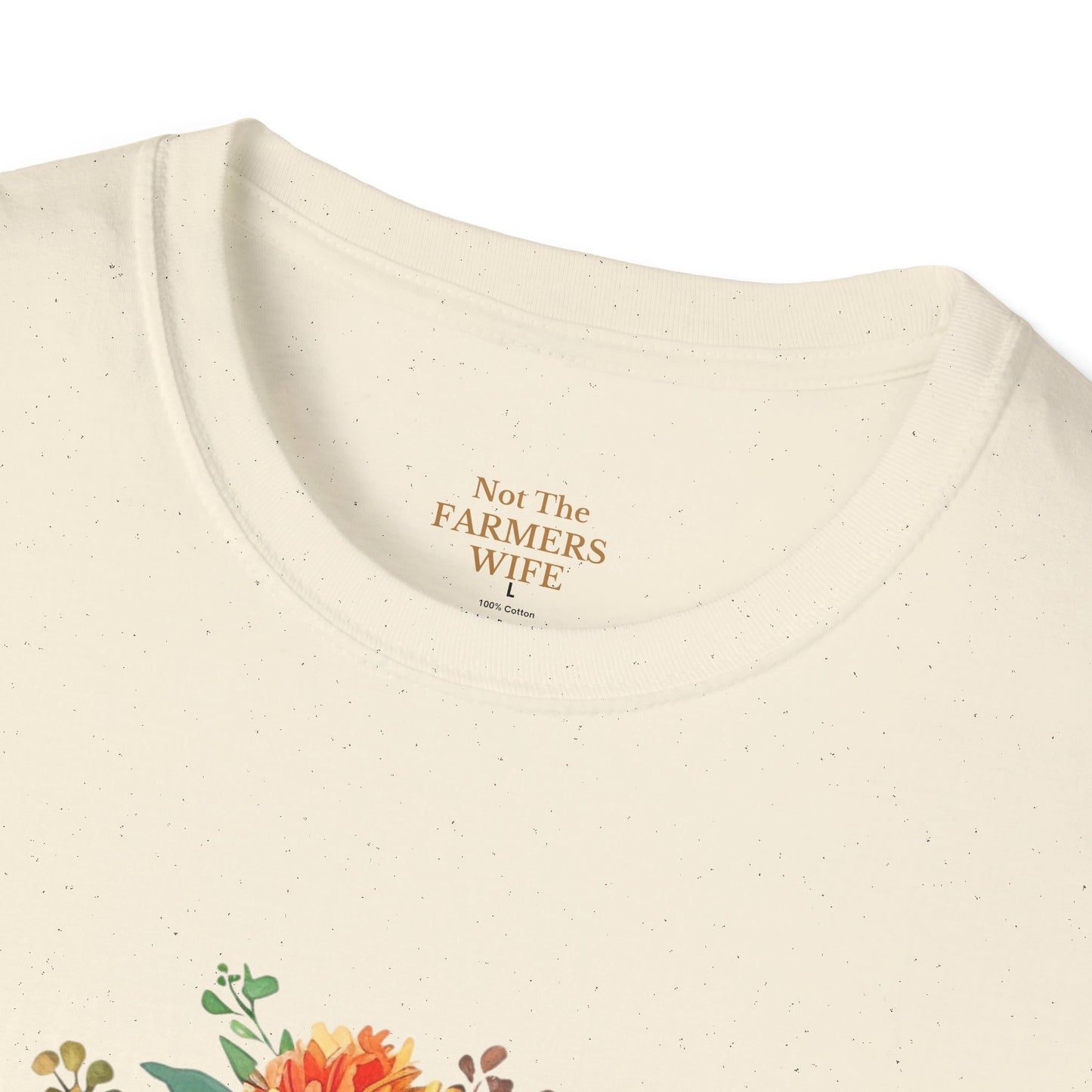 Highland Cow Floral T-Shirt