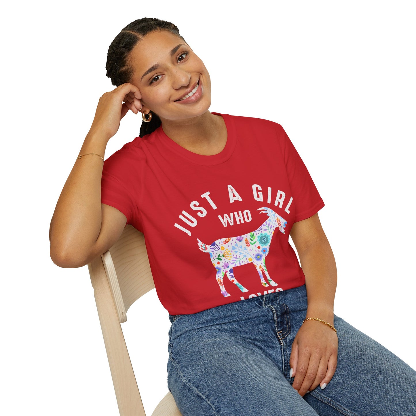 Just a Girl Who Loves Goats T-Shirt