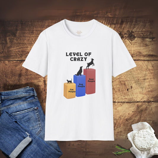 Level of Crazy – Goat Edition T-Shirt