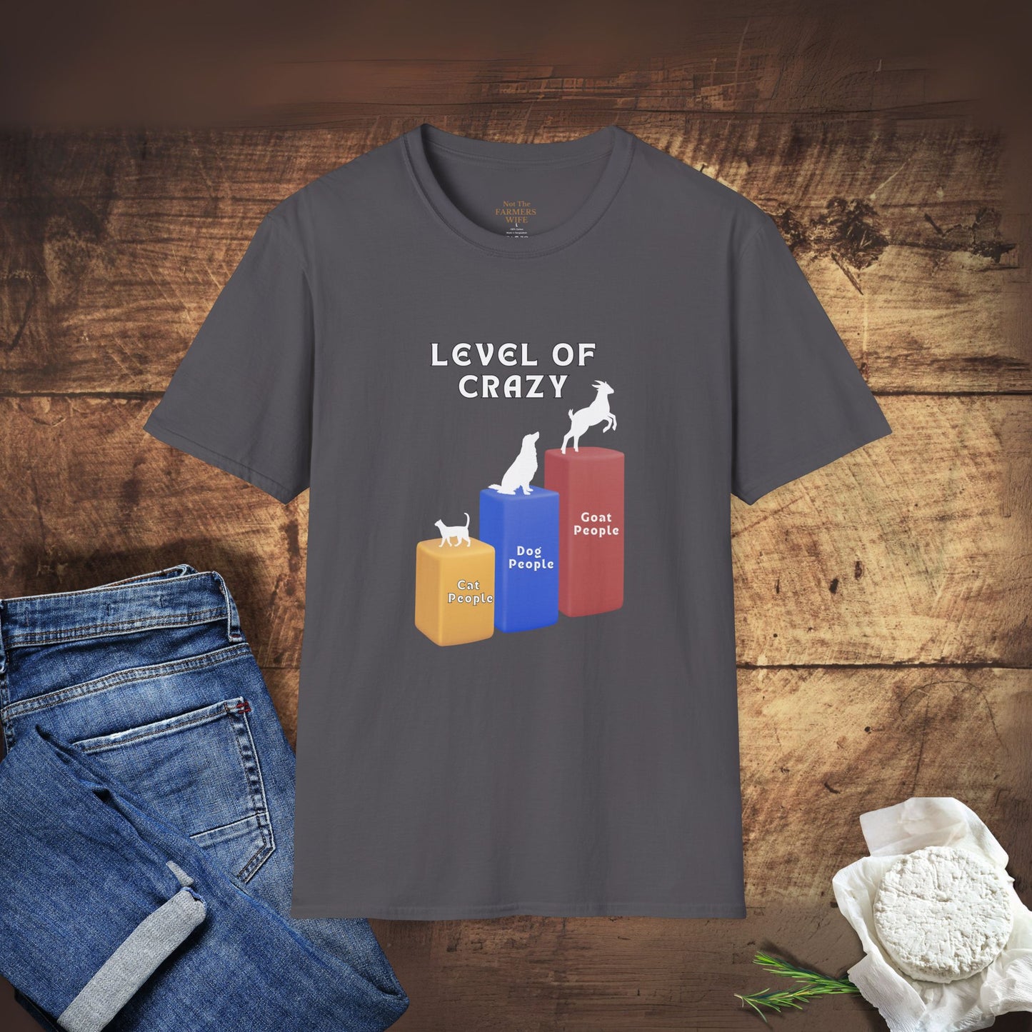 Level of Crazy – Goat Edition T-Shirt