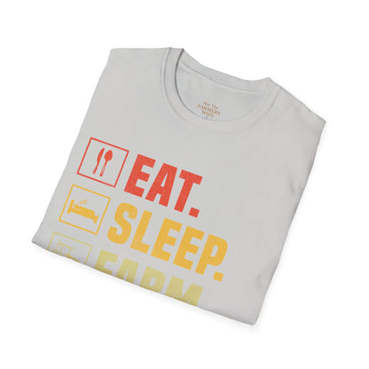 Eat. Sleep. Farm. Repeat. T-Shirt