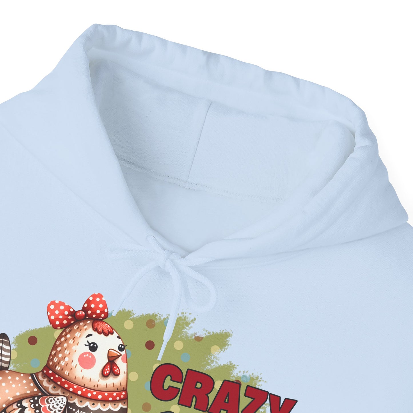 Crazy Chicken Lady Hooded Sweatshirt