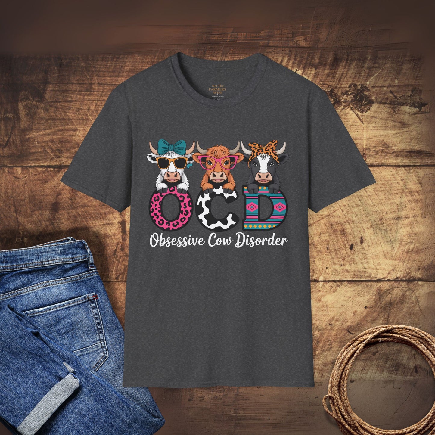 O.C.D – Obsessive Cow Disorder T-Shirt