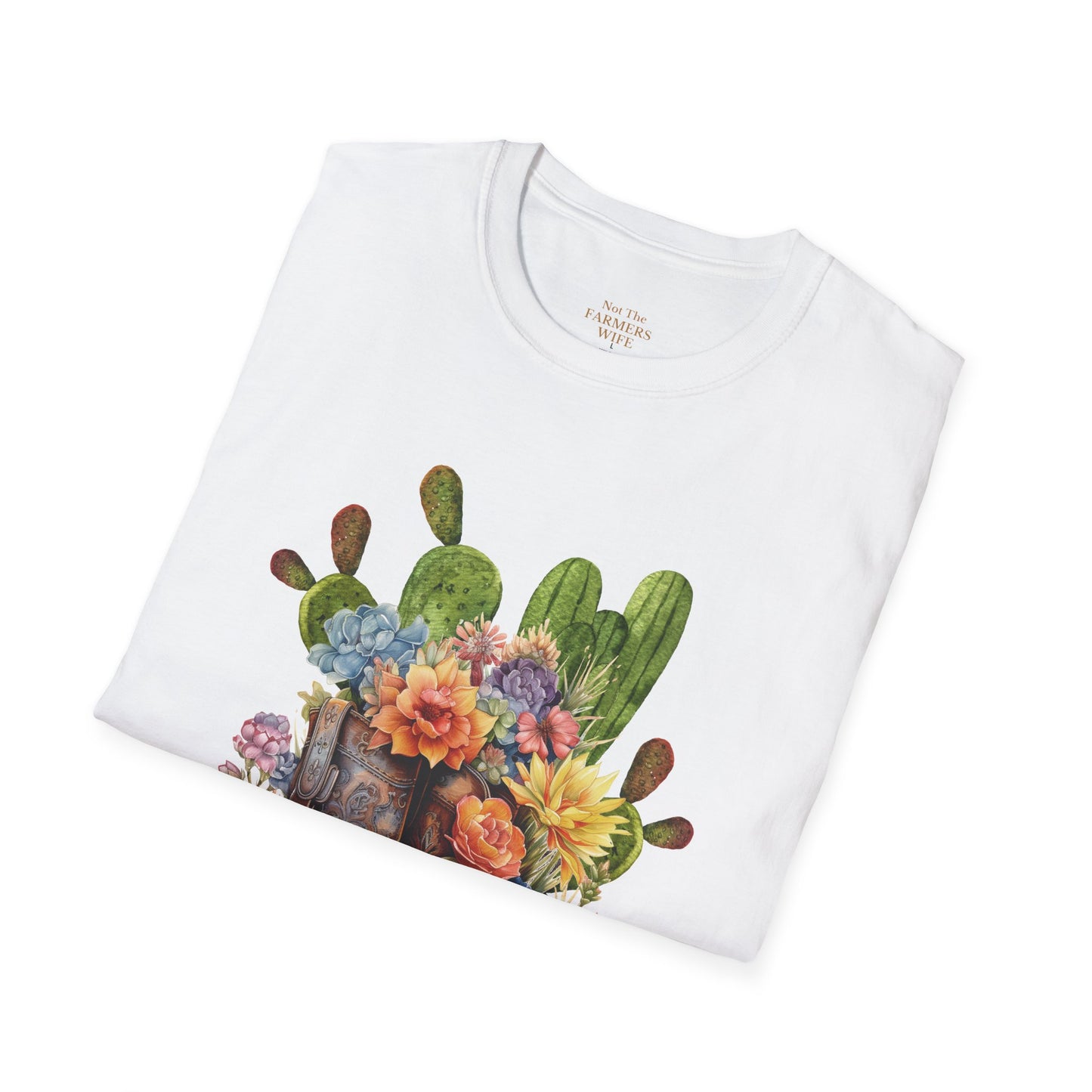 Cowgirl Boots and Desert Flowers T-Shirt