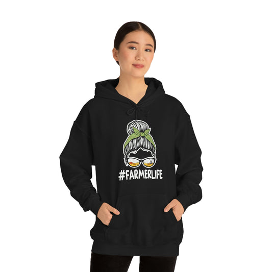 #Farmerlife Unisex Hooded Sweatshirt - Hoodie - Not The Farmers Wife