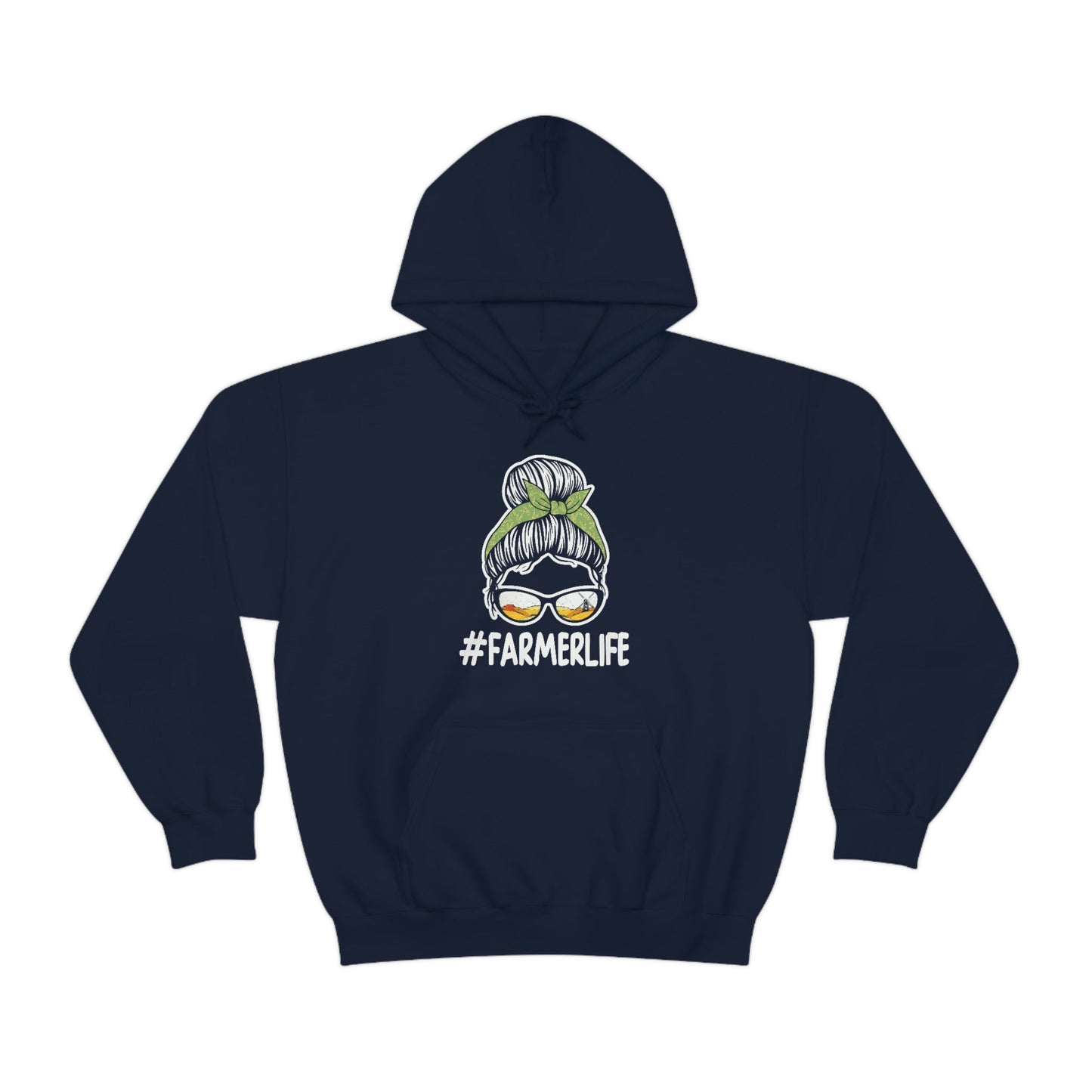 #Farmerlife Unisex Hooded Sweatshirt - Hoodie - Not The Farmers Wife