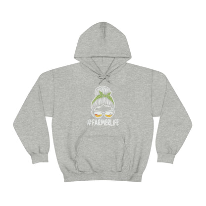 #Farmerlife Unisex Hooded Sweatshirt - Hoodie - Not The Farmers Wife