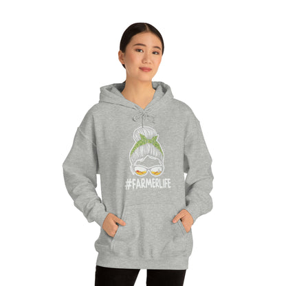 #Farmerlife Unisex Hooded Sweatshirt - Hoodie - Not The Farmers Wife
