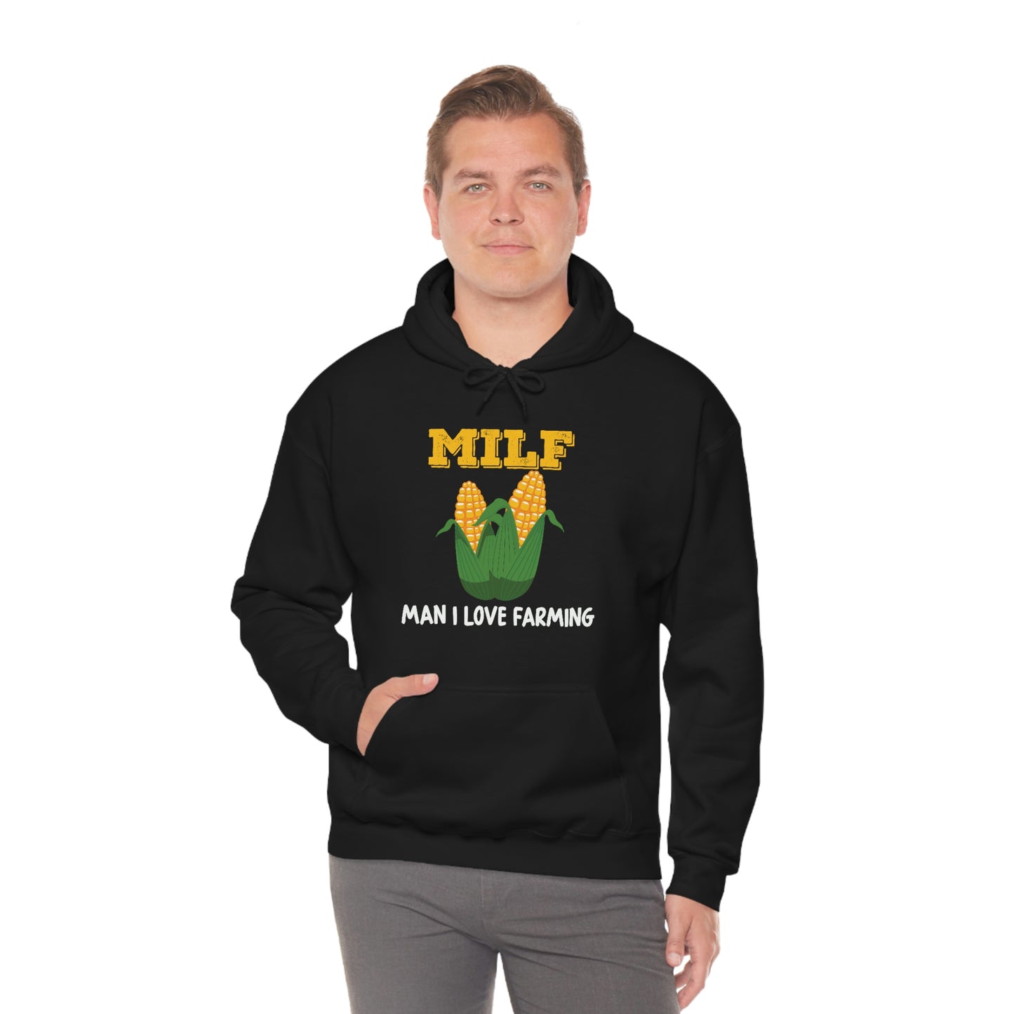 MILF - Man I Love Farming Hooded Sweatshirt