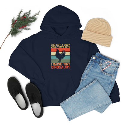 I Raise Tiny Dino's Unisex Hooded Sweatshirt