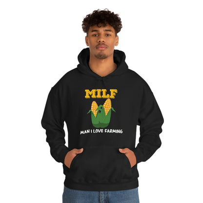 MILF - Man I Love Farming Hooded Sweatshirt