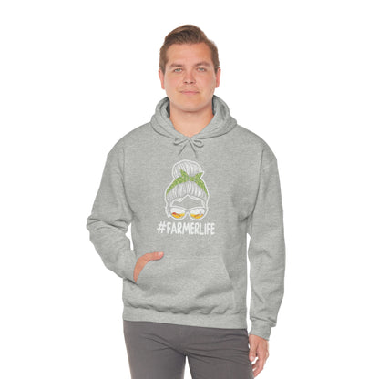 #Farmerlife Unisex Hooded Sweatshirt