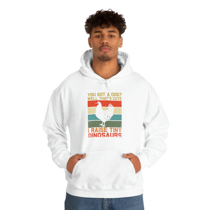 I Raise Tiny Dino's Unisex Hooded Sweatshirt