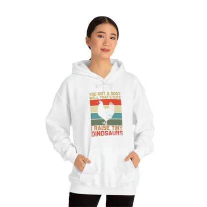 I Raise Tiny Dino's Unisex Hooded Sweatshirt