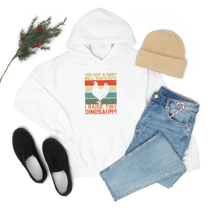 I Raise Tiny Dino's Unisex Hooded Sweatshirt