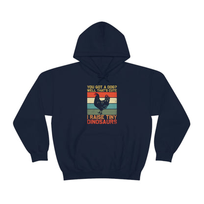 I Raise Tiny Dino's Unisex Hooded Sweatshirt