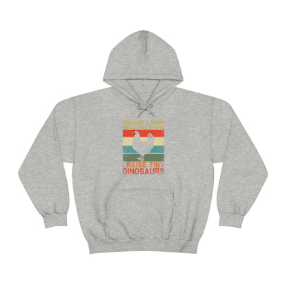 I Raise Tiny Dino's Unisex Hooded Sweatshirt