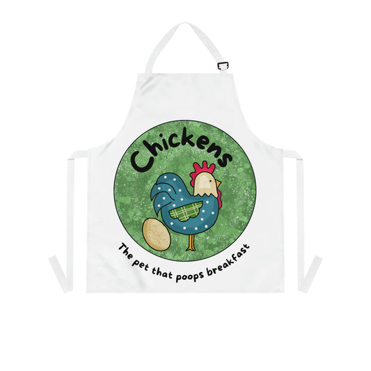 Chickens the pet that poops breakfast
