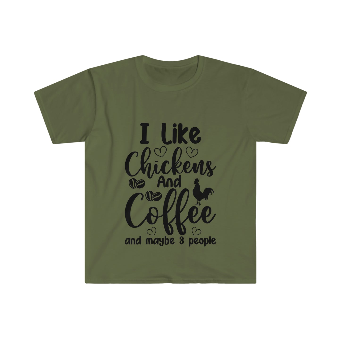 I like Chickens and Coffee Unisex T-Shirt